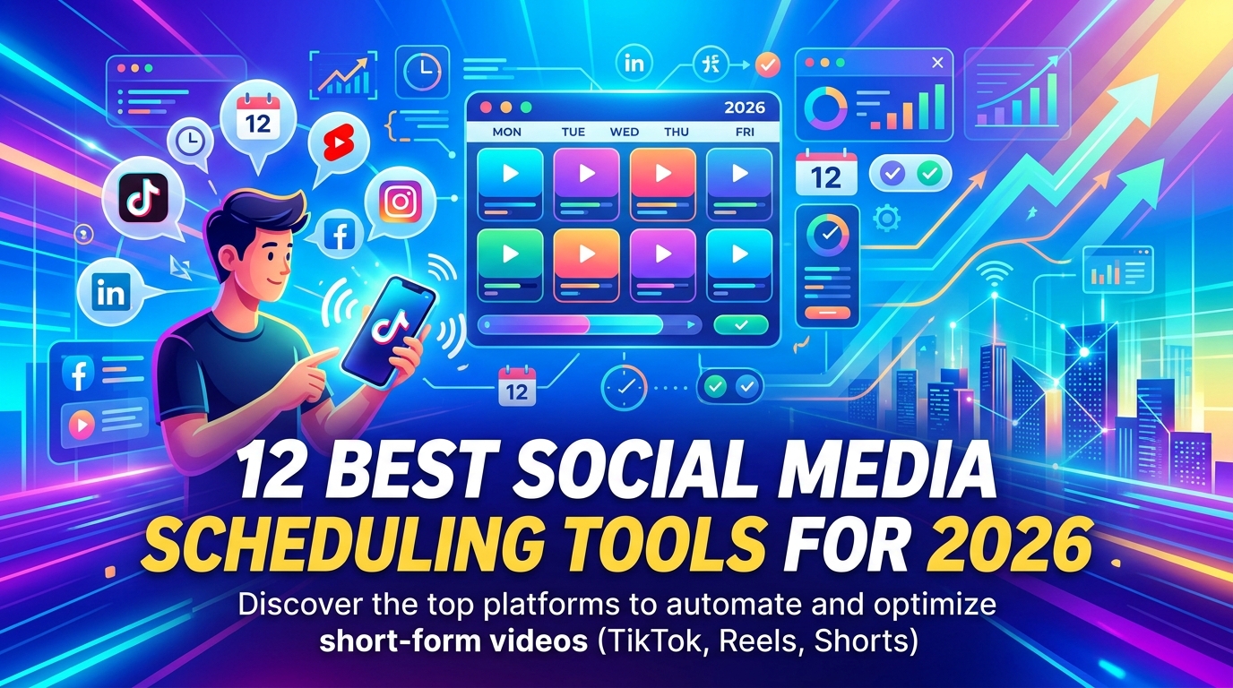 12 Best Social Media Scheduling Tools for 2026