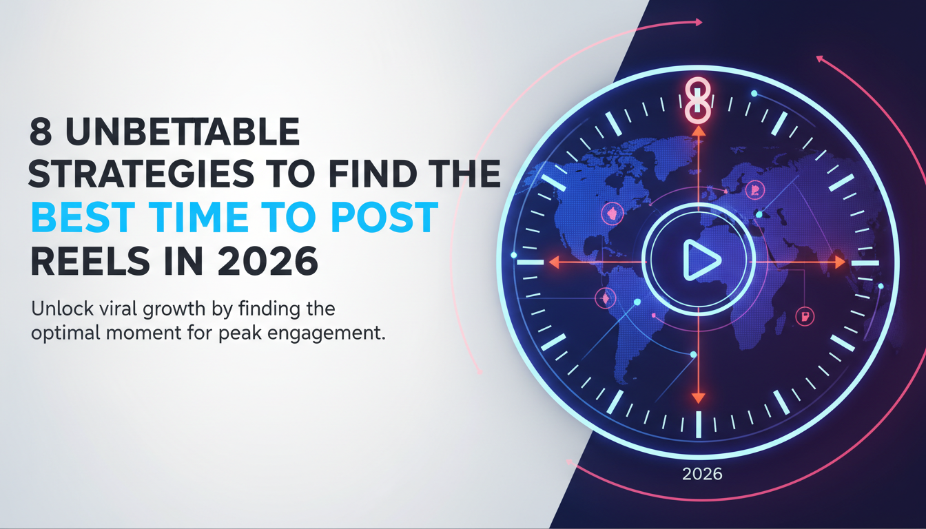 8 Unbeatable Strategies to Find the Best Time to Post Reels in 2026