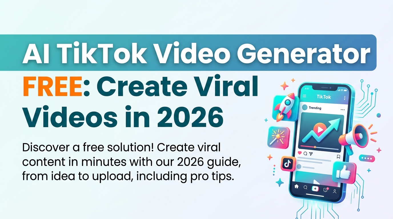 AI TikTok Video Generator Free: Create Viral Videos in 2026
