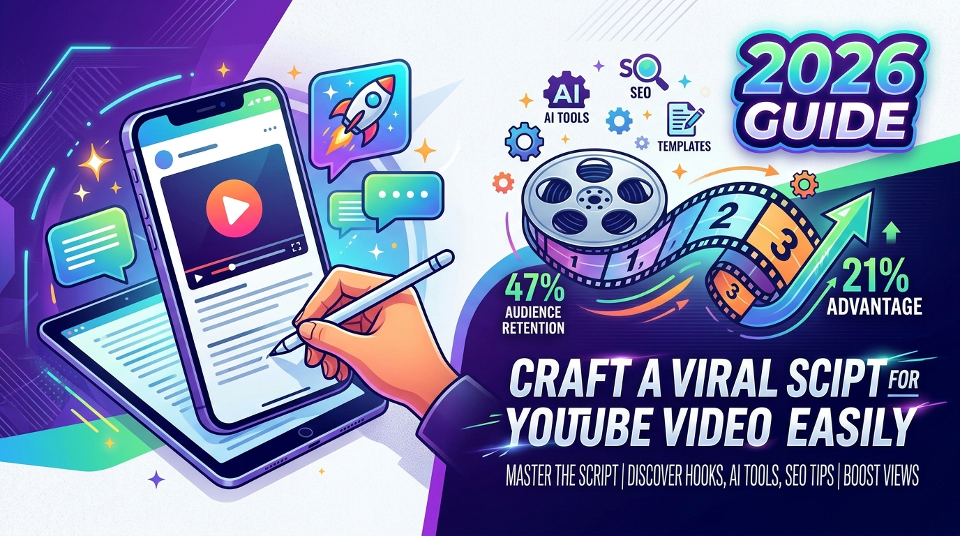 Craft a Viral Script for YouTube Video Easily