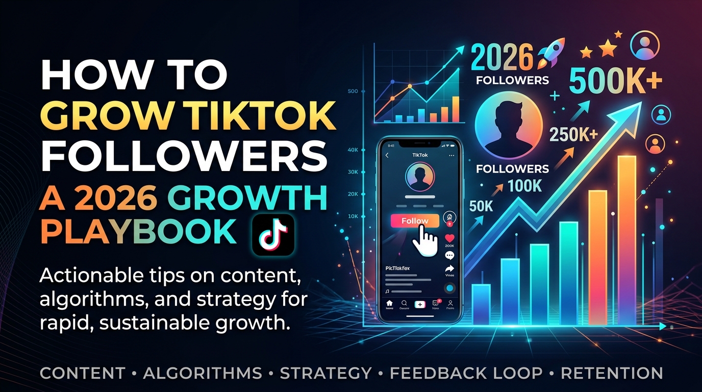How to Grow TikTok Followers: A 2026 Growth Playbook