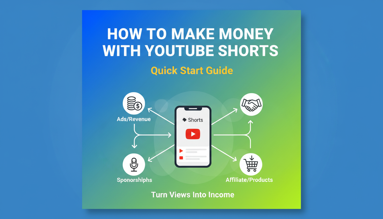 How to make money with youtube shorts: Quick Start Guide