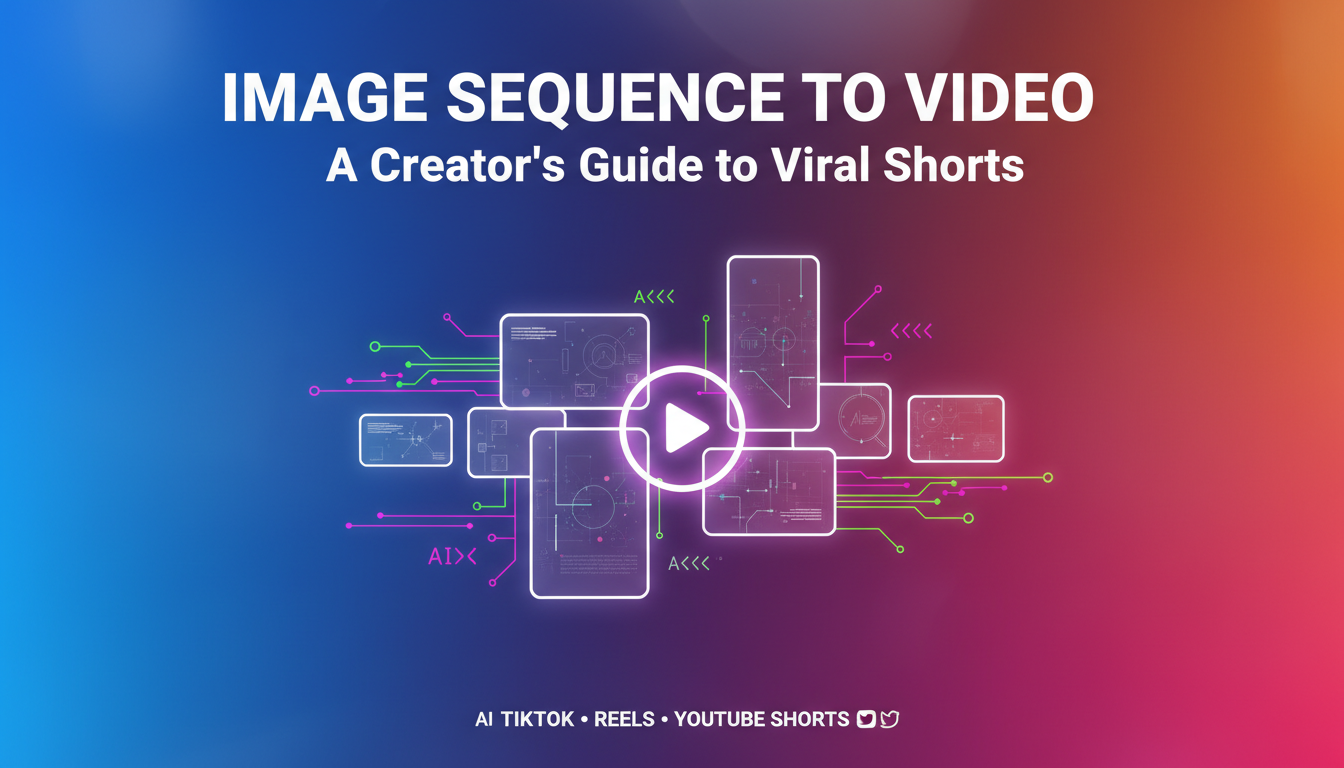 Image Sequence to Video A Creator's Guide to Viral Shorts