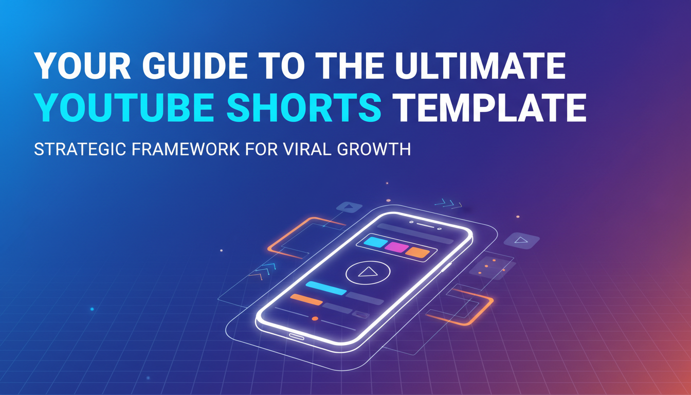 Your Guide to the Ultimate YouTube Shorts Template
